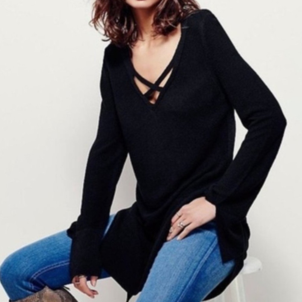 Free People Criss Cross Top